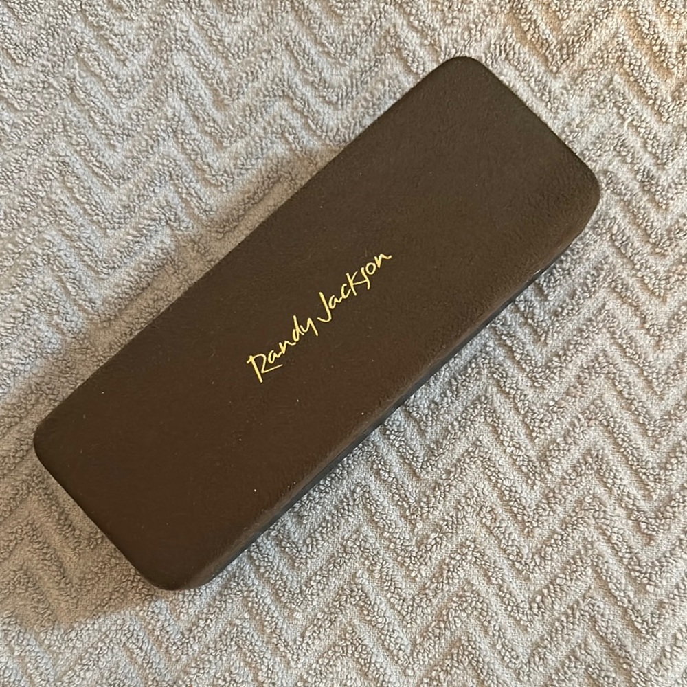JACKSON Black Eyeglass Case